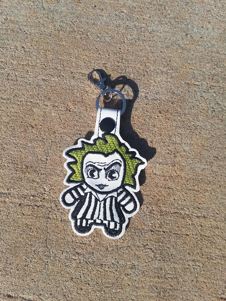 Chibi Beetle Guy Key Fob