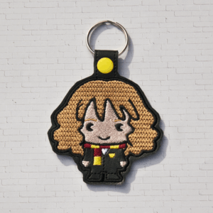 Chibi Wizard Girl Key Fob