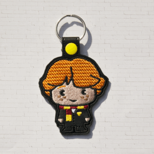 Chibi Wizrd Friend Key Fob