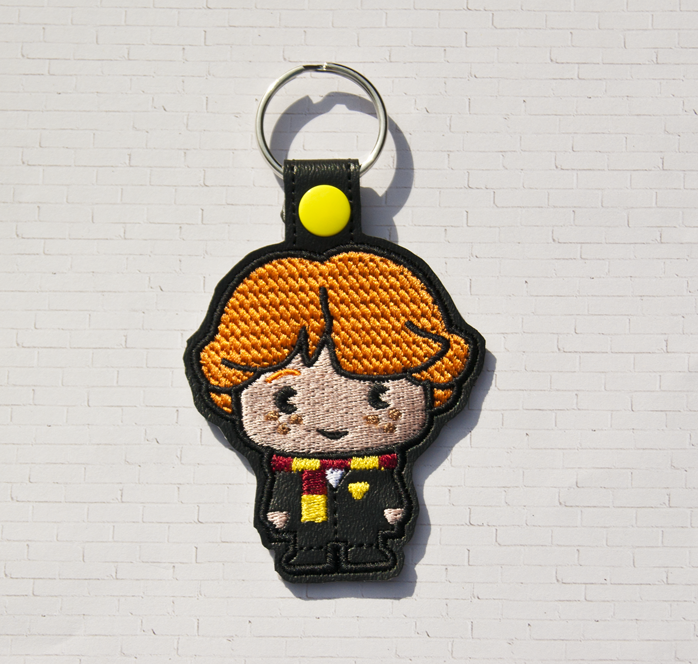 Chibi Wizrd Friend Key Fob
