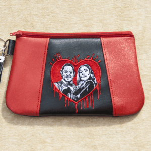 Creepy Couple Bloody Heart COA Clutch
