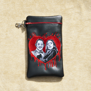 Creepy Couple Bloody Heart Bag