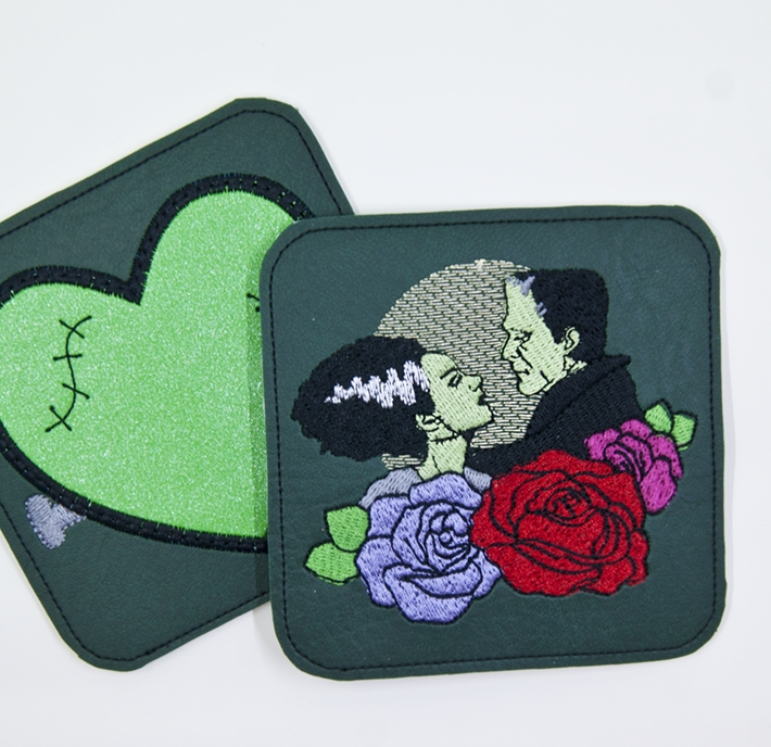 Monster And His Bride Coasters