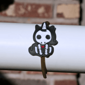 Skeleton Unicorn Slider Headband
