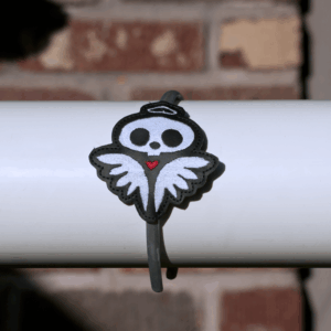 Skeleton Angel Slider Headband