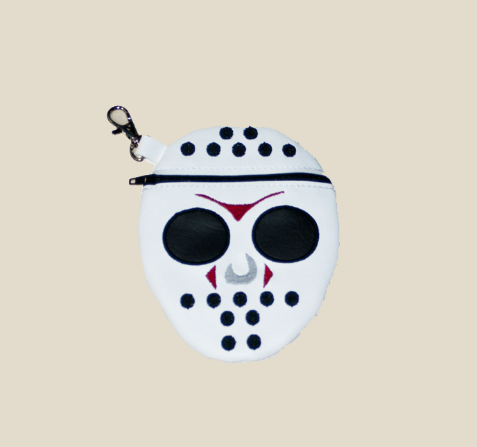 Hockey Mask Coin Pouch