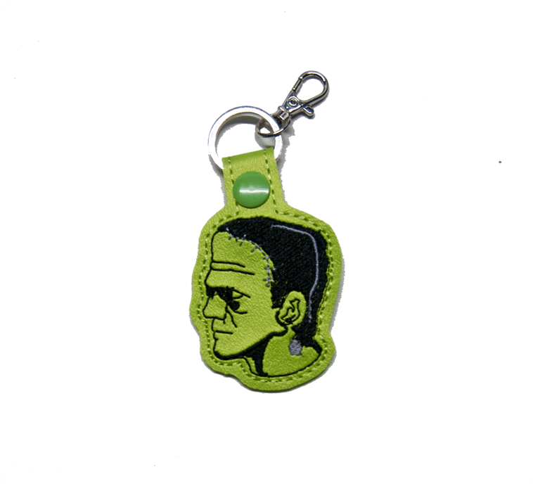 Head of Frank's Monster Key Fob