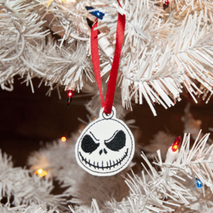 Pumpkin King Face Ornament