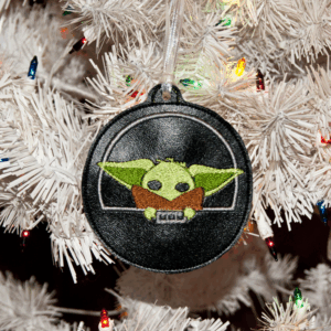 Green Baby Alien Youngling Ornament