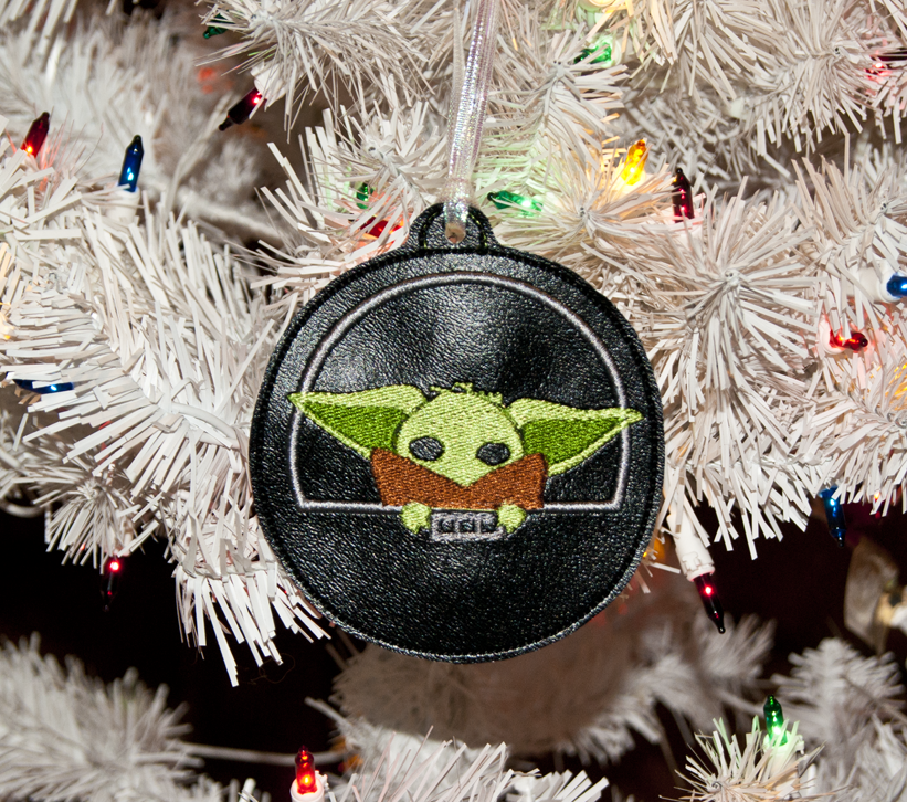 Green Baby Alien Youngling Ornament