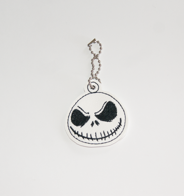 Pumpkin King Face Dangle