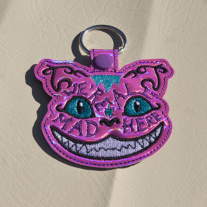 Crazy Cat Key Fob