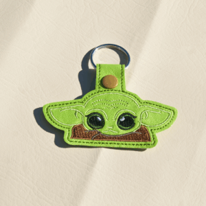Baby Youngling Face Key Fob