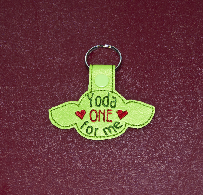 Yoda One For Me Key Fob