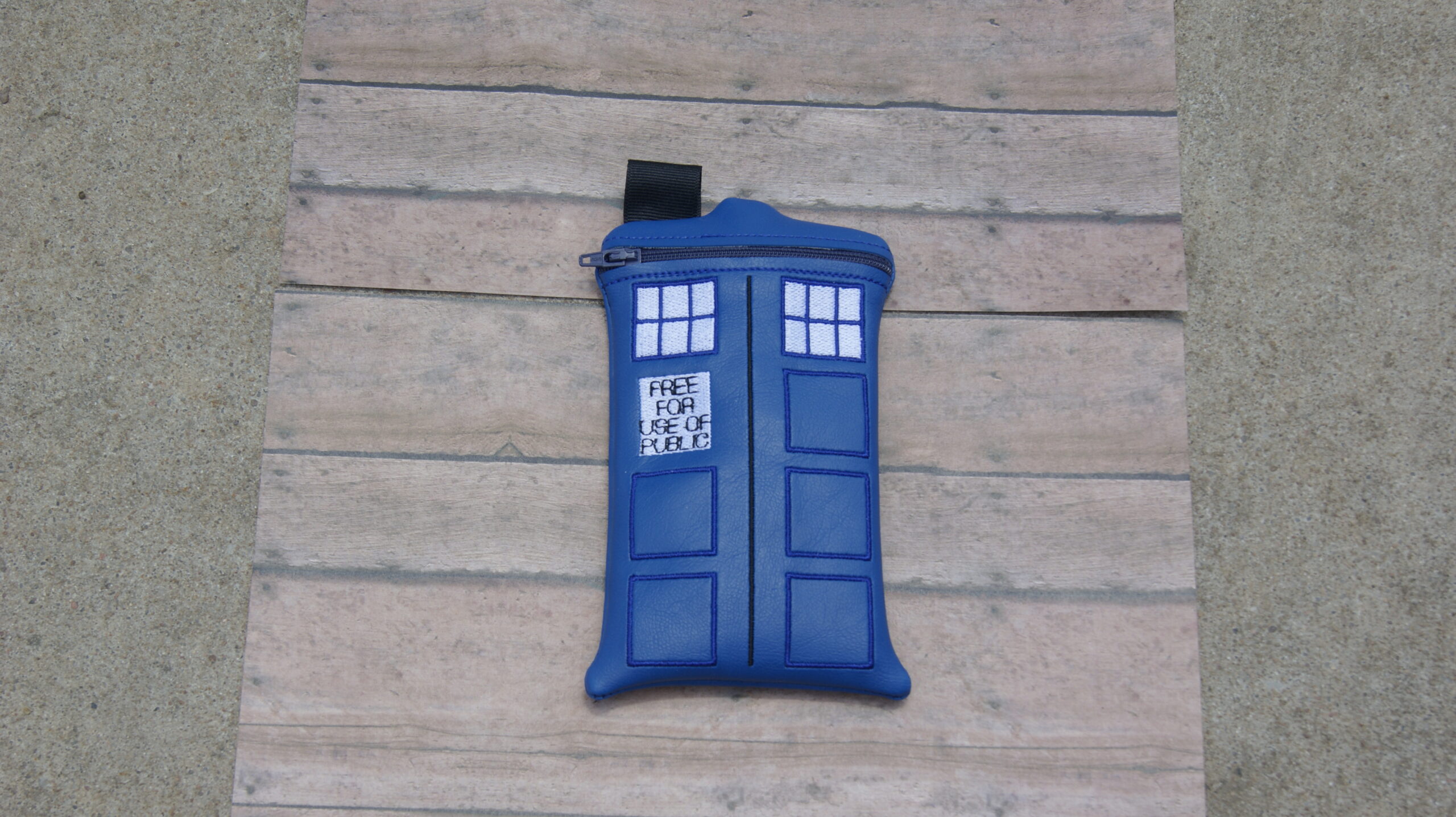 Police Box Shaped Bag