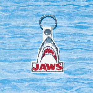 Scary Shark Key Fob