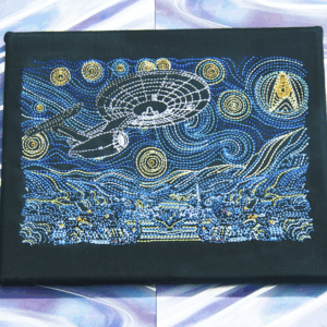 Starry Star Exploration Canvas