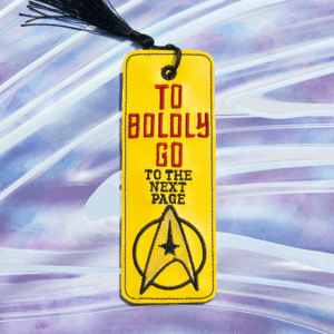 To Boldly Go Bookmark