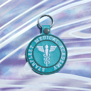 Starfleet Academy Badge Key Fob- Medical