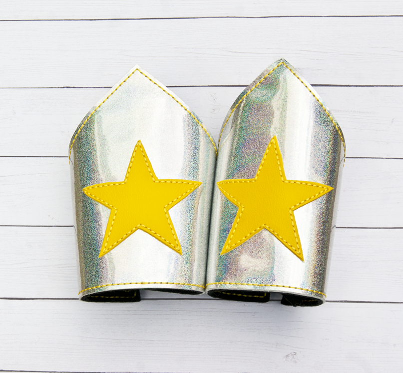 Shiny Star Wrist Cuffs