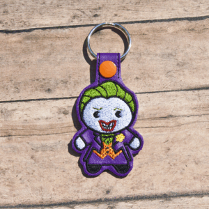 Chibi Laughing Villain Key Fob