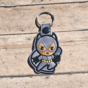 Chibi Cat Anti-Hero Key Fob