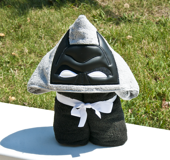 Bat Hero Hooded Towel