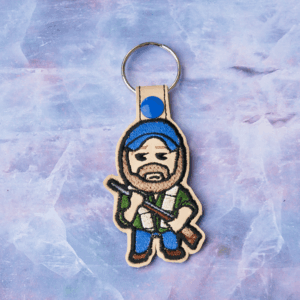 SRNT Chibi Mentor Monster Hunter Key Fob