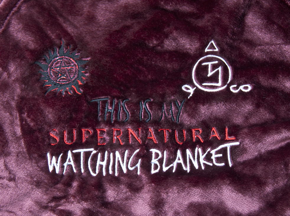 This Is My Supernatural Watching Throw Blanket