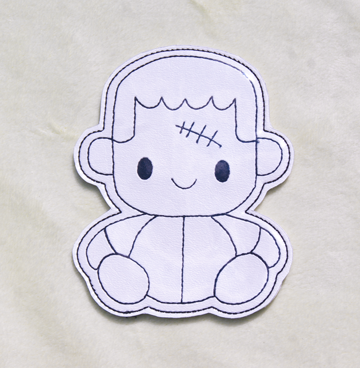 Frankenstein's Monster Color Tile