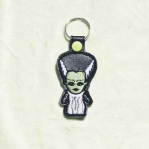 Chibi Bride of Frankenstein Key Fob