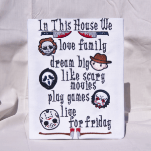In This House - Scary Movies Canvas
