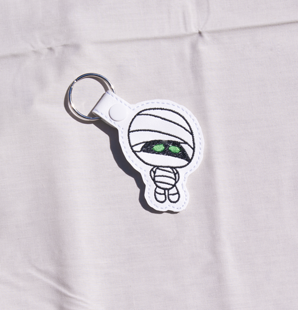 Kawaii Mummy Key Fob