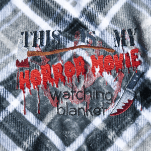 This Is My Horror Movie Watching Throw Blanket