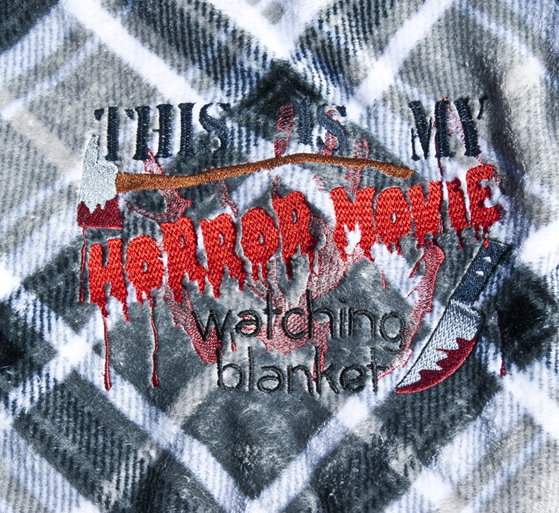 This Is My Horror Movie Watching Throw Blanket
