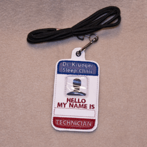 Dr. Krueger Sleep Clinic Badge