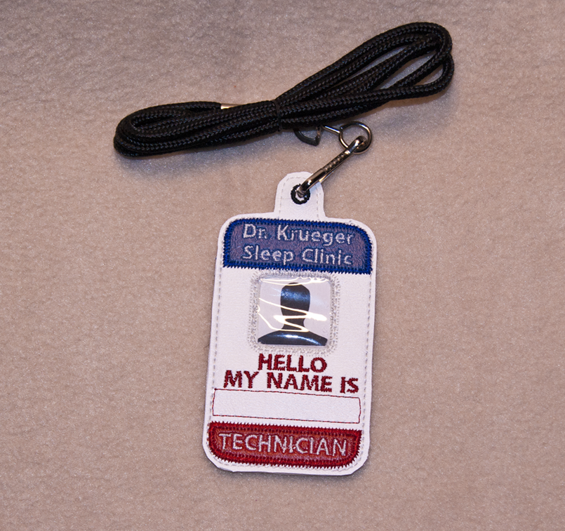 Dr. Krueger Sleep Clinic Badge