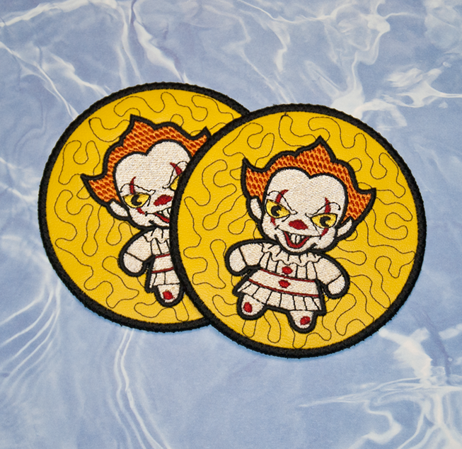 Chibi Evil Clown Coasters