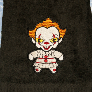 Chibi Evil Clown Hand Towel