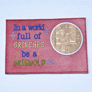 Be A Griswold Mug Rug