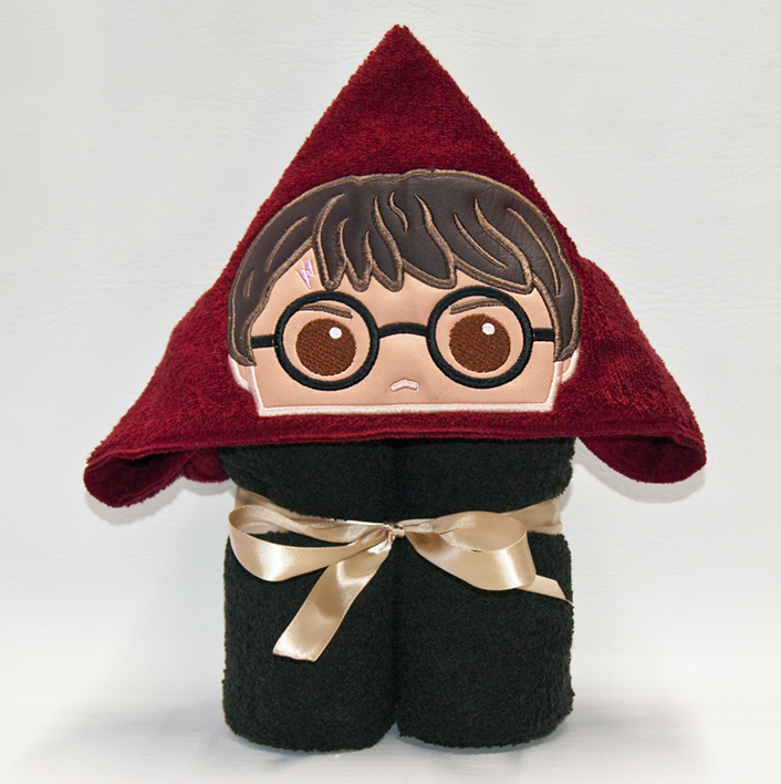 Wizard Boy Hooded Towel