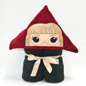 Wizard Girl Hooded Towel