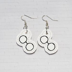 Pair Of Glasses Earrings