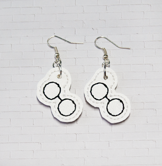Pair Of Glasses Earrings