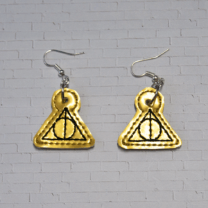 Death Emblem Earrings