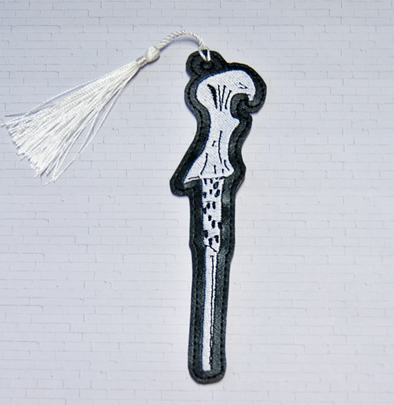 Dark Lord Wizard Wand Bookmark
