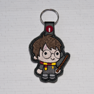 Wizard Boy Key Fob