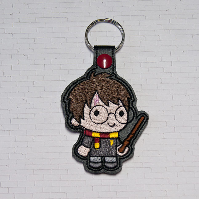 Wizard Boy Key Fob