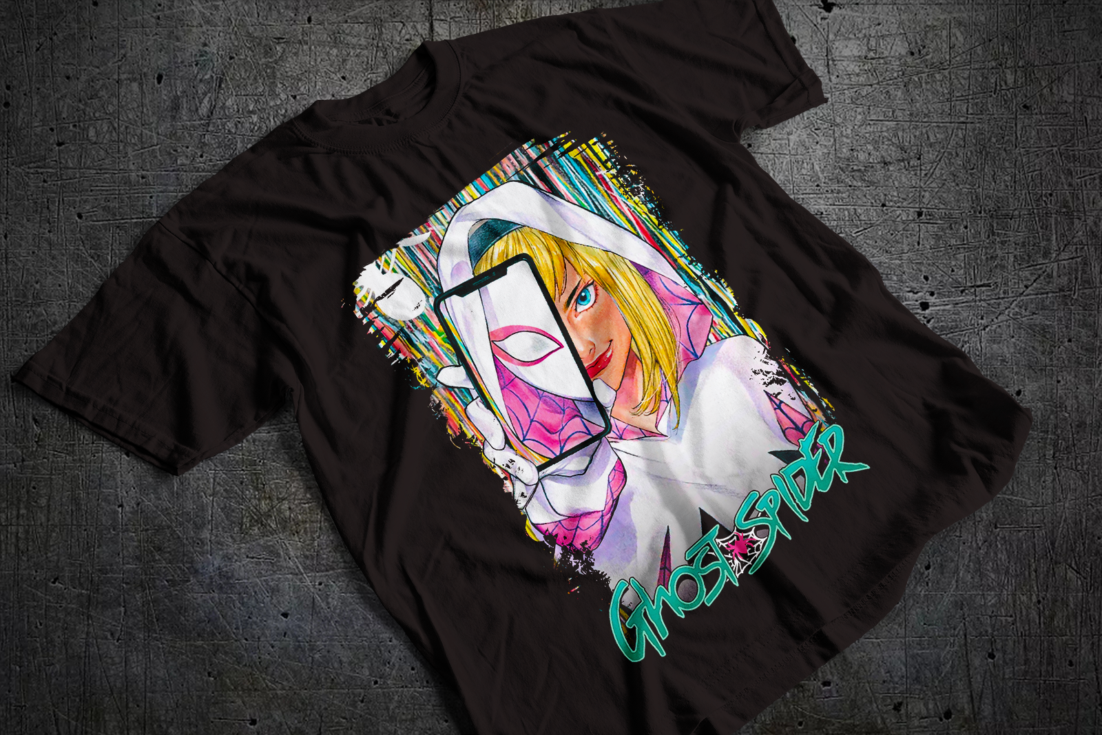 Web Girl Shirt Mockup