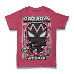 Symbiote Girl Mashup Shirt Mockup